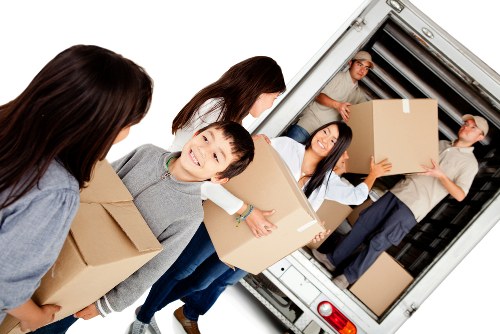 Removal team planning a safe and insured house move