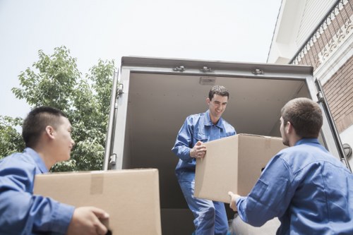 Business relocation with man and van service in Holloway