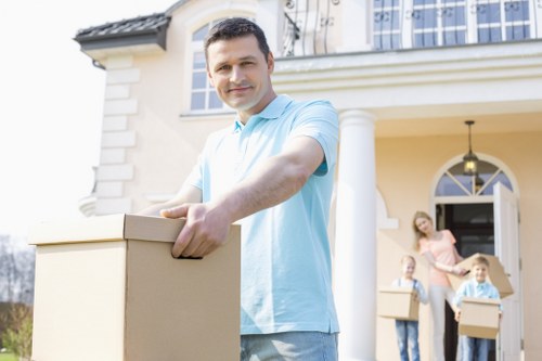 Professional removals Holloway service loading belongings carefully