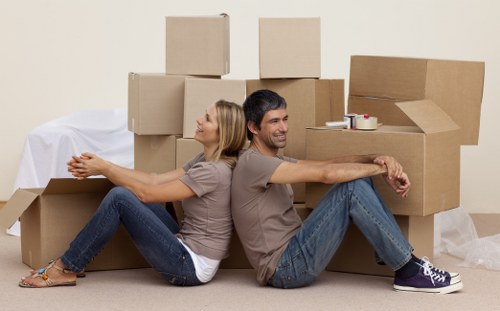 Moving estimate details for a busy-area property