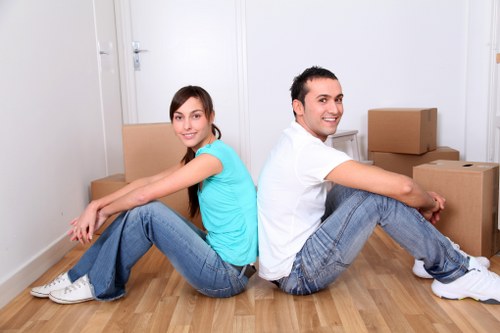 Safe furniture removals in Holloway with protected items ready for transport