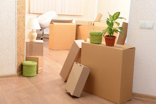 Different box types used for packing in Holloway